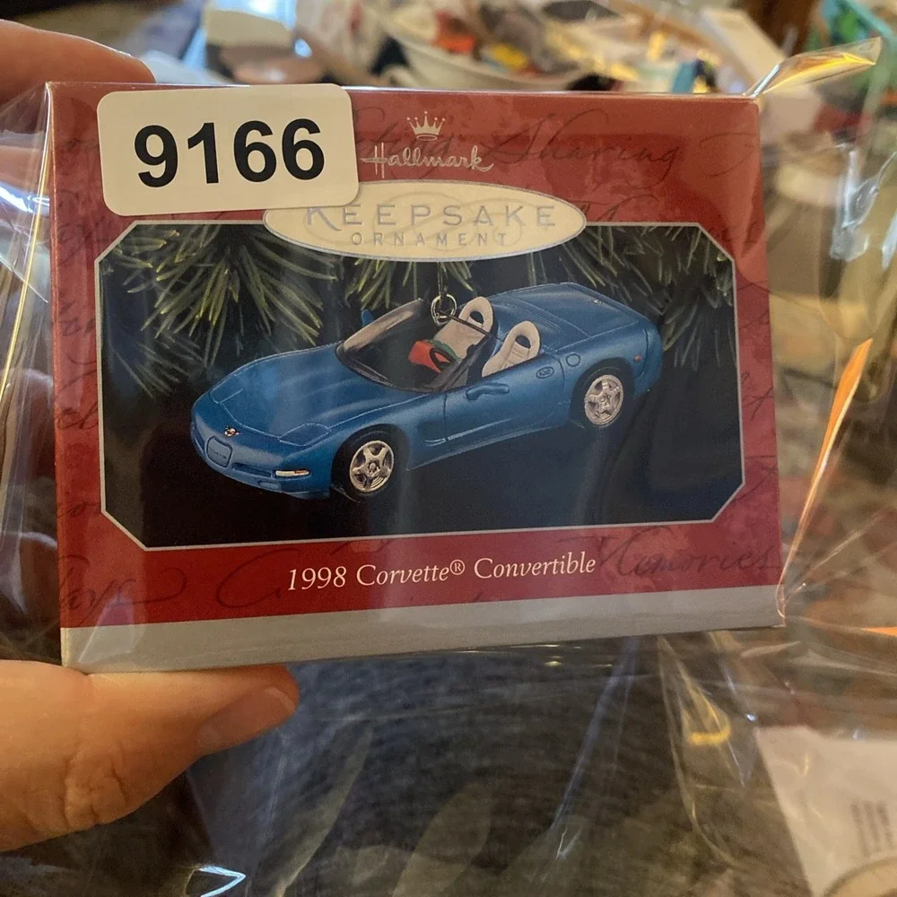 Hallmark Keepsake Ornament Christmas 1998 Corvette Convertible L1 🎄🎅